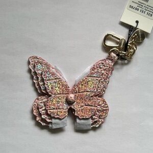 NEW Brahmin Butterfly Leather Tassel - Pixie Dust